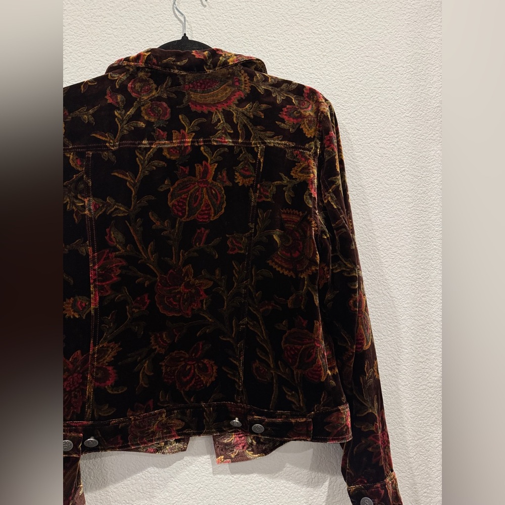 Sundance suede and silk paisley jacket - Picture 11 of 11